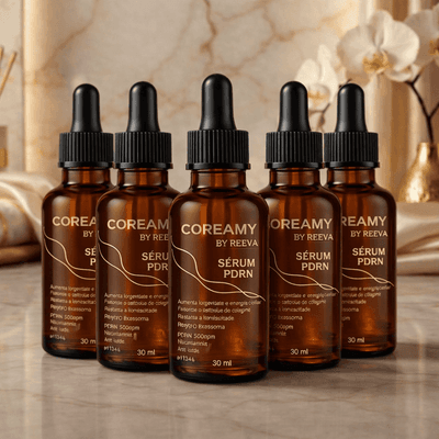 Sérum Coreamy - Kit 5 Frascos PDRN Tratamento VIP